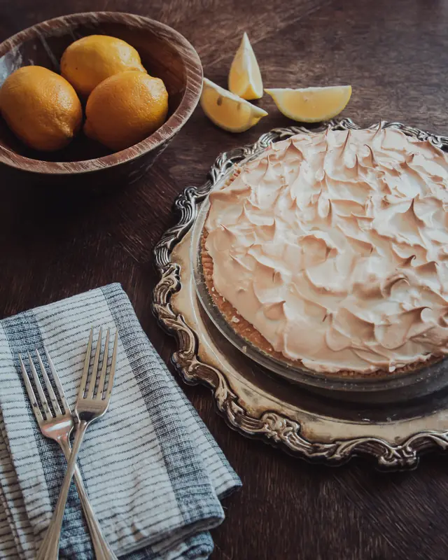 La tarte au citron meringuée — Agrandir